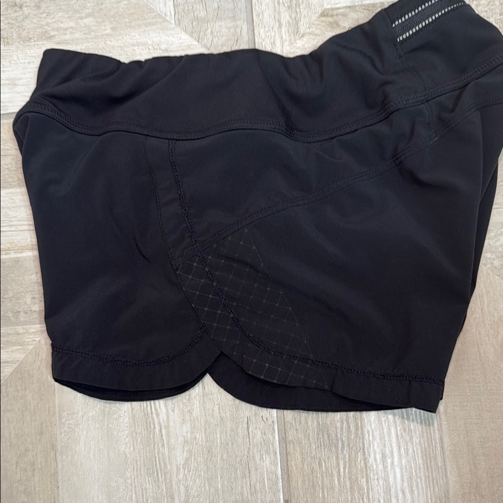 Athleta Midnight Black Athletic Shorts - Picture 5 of 6